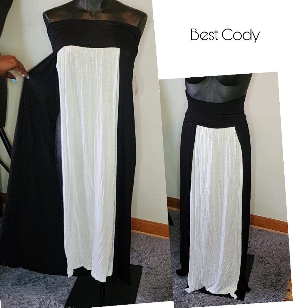Best Cody colorblock cover up. Sz Med - Picture 2 of 8